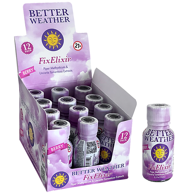 Better Weather Liquid Shots | 15ml | 12 Count Display | BERRY product image